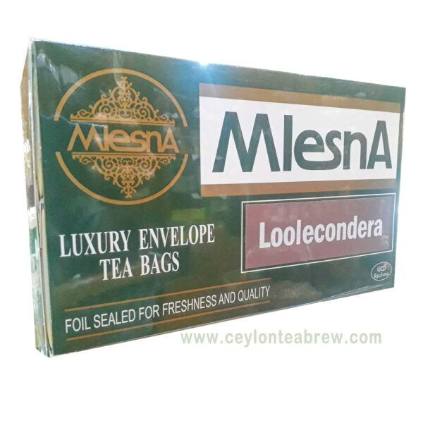 Mlesna Loolecondera Ceylon Luxury enveloped tea bags