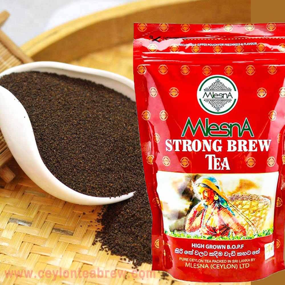 Mlesna Ceylon strong brew tea high grown BOP loose tea