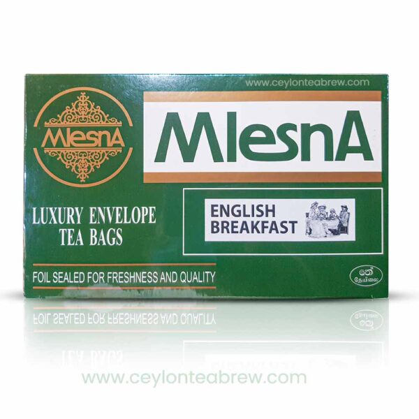 Mlesna Luxury enveloped English breakfast tea bags