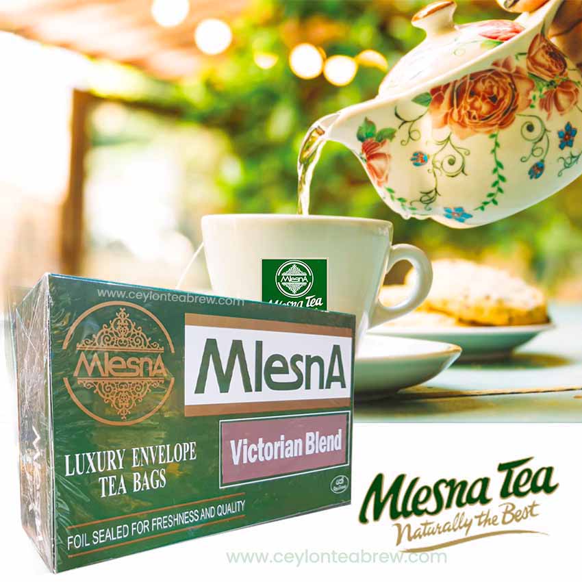 Mlesna Luxury enveloped Victorian Blend tea bags