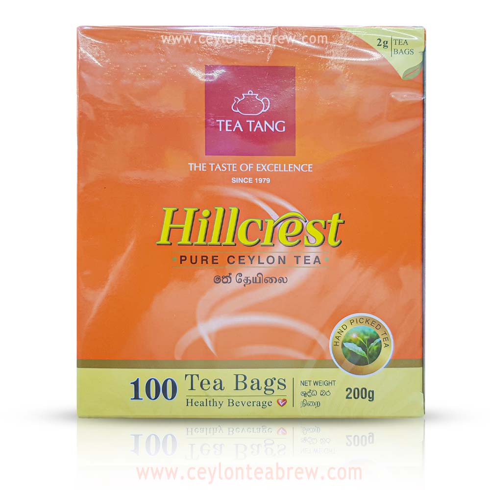 Tea tang Ceylon Hillcrest pure black tea 100 bags