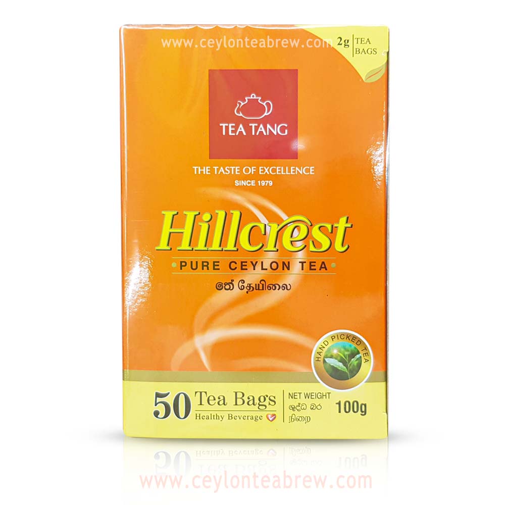 Tea tang Ceylon Hillcrest pure black tea 50 bags