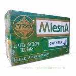 Mlesna Luxury enveloped Pure green tea bags