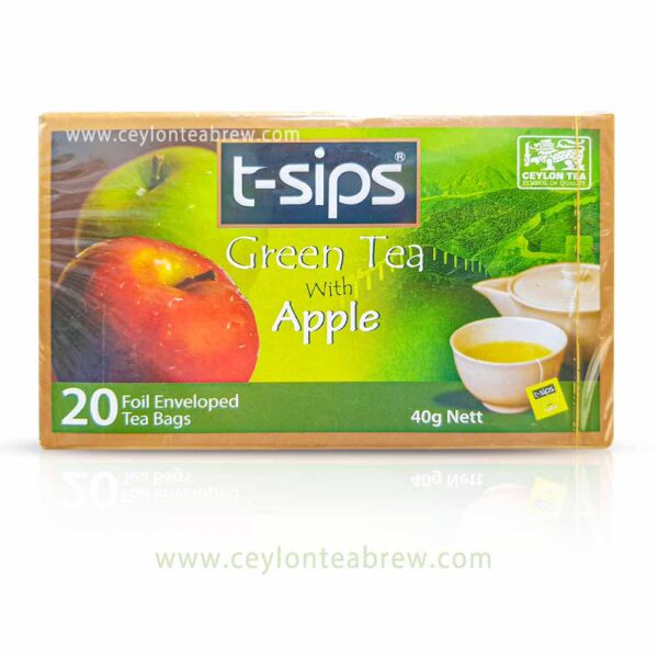 T-Sips-Ceylon-green-tea with apple extracts