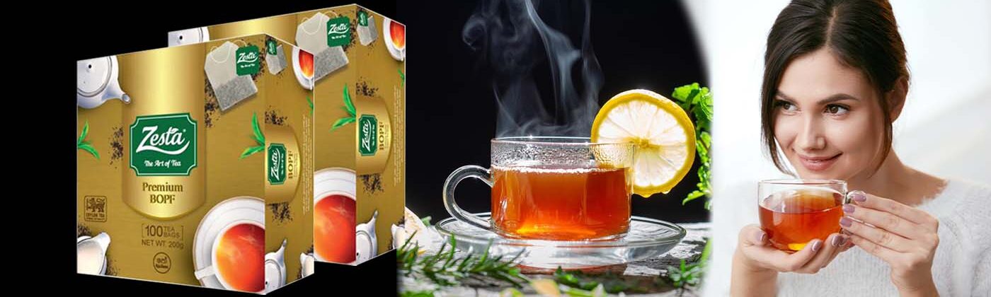 Zesta ceylon pure black tea antioxidant tea
