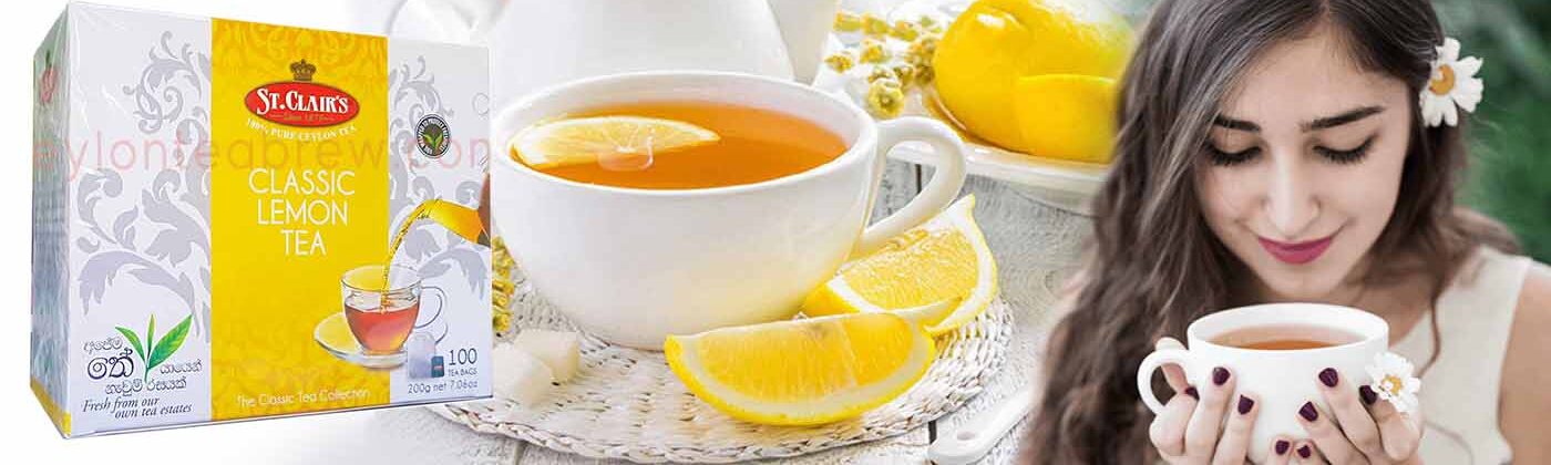 st. clairs lemon flavored antioxidant tea