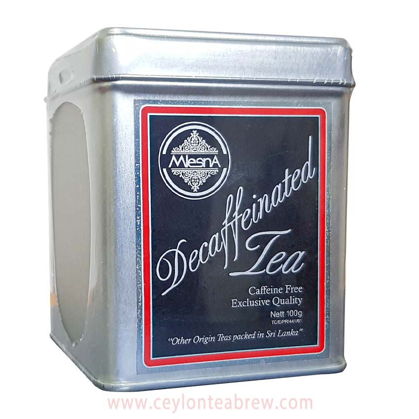 Mlesna decaffeinated pure ceylon tea without caffein tea