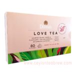 Dilmah ceylon black and green tea bags luxury love gourmet tea