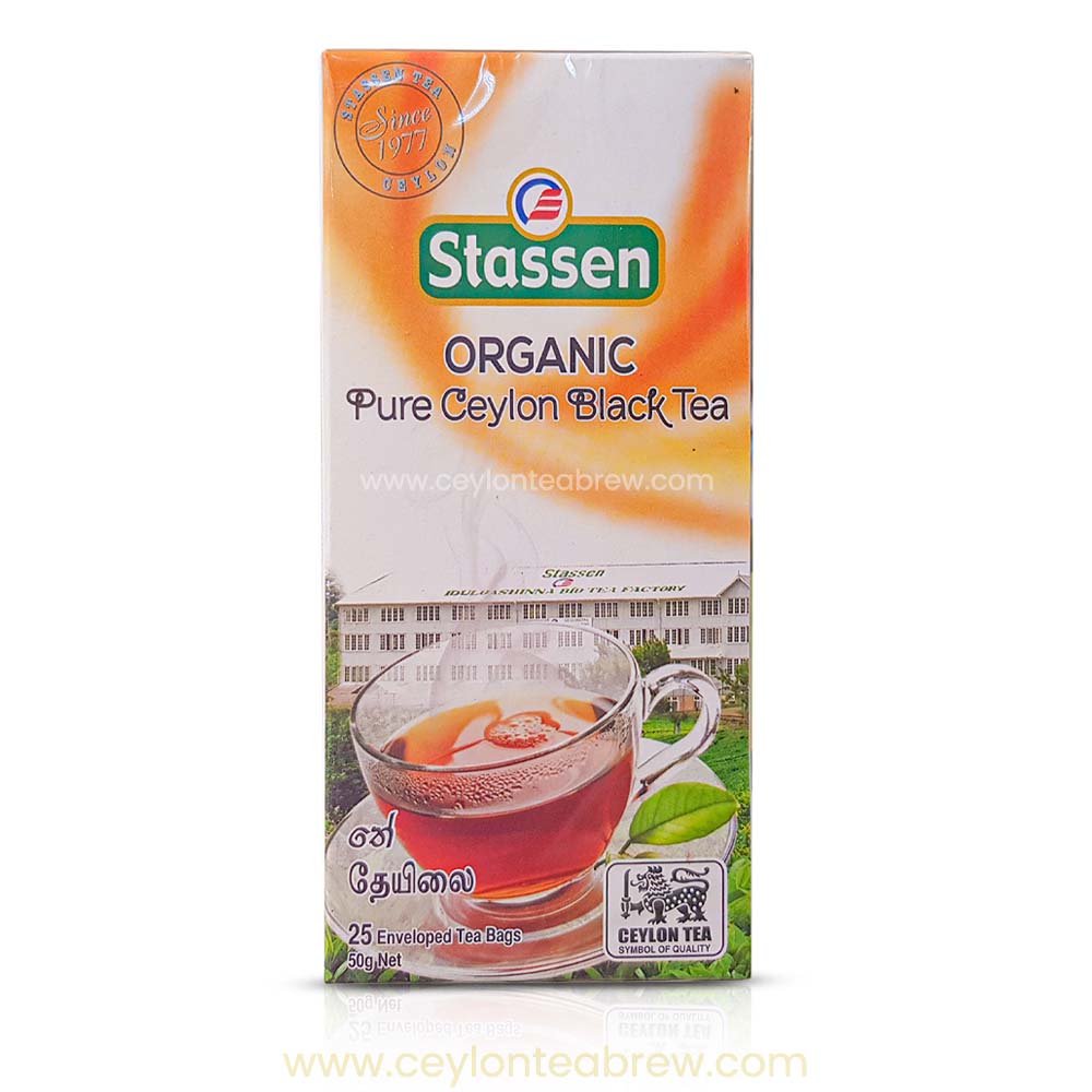 Stassen pure organic black tea bags 2