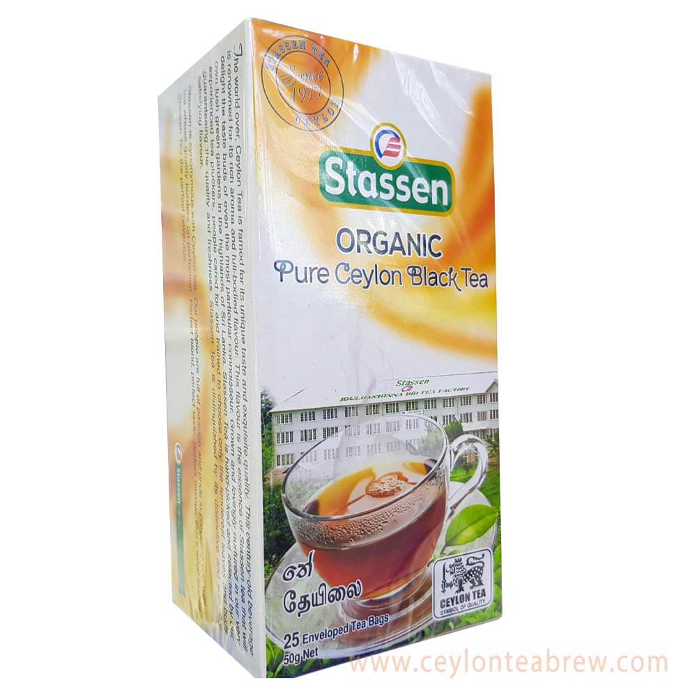 Pure Ceylon organic black tea