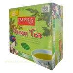 Impra Ceylon pure green tea 100 bags best quality rich in antioxidant