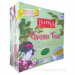 Impra Ceylon pure green tea 100 bags best quality antioxidant