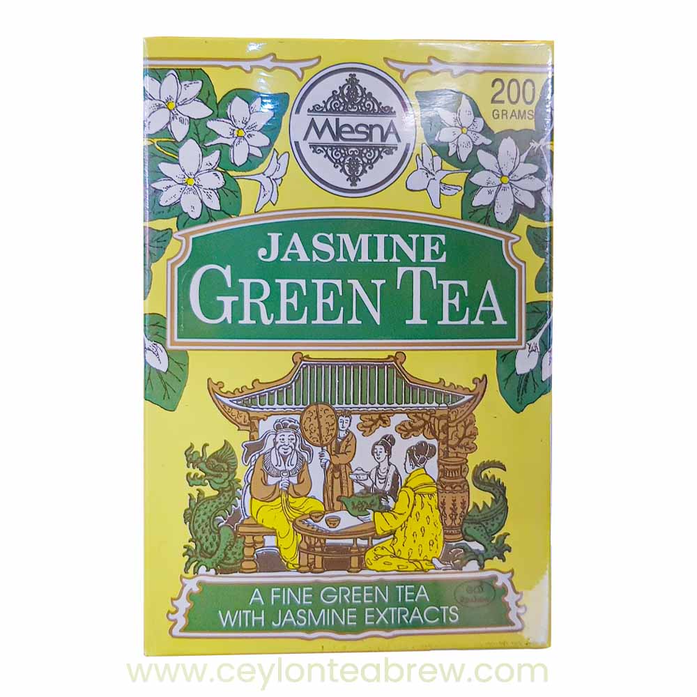 Mlesna Ceylon Jasmin green tea with jasmine extracts