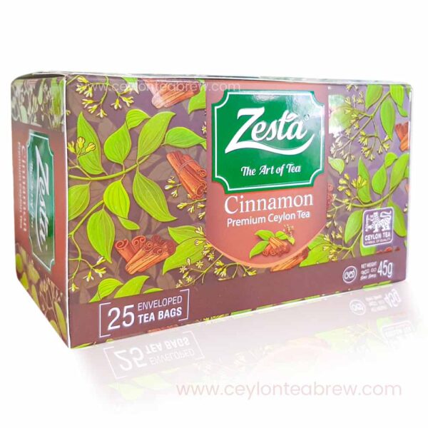 Zesta Ceylon pure cinnamon tea bags