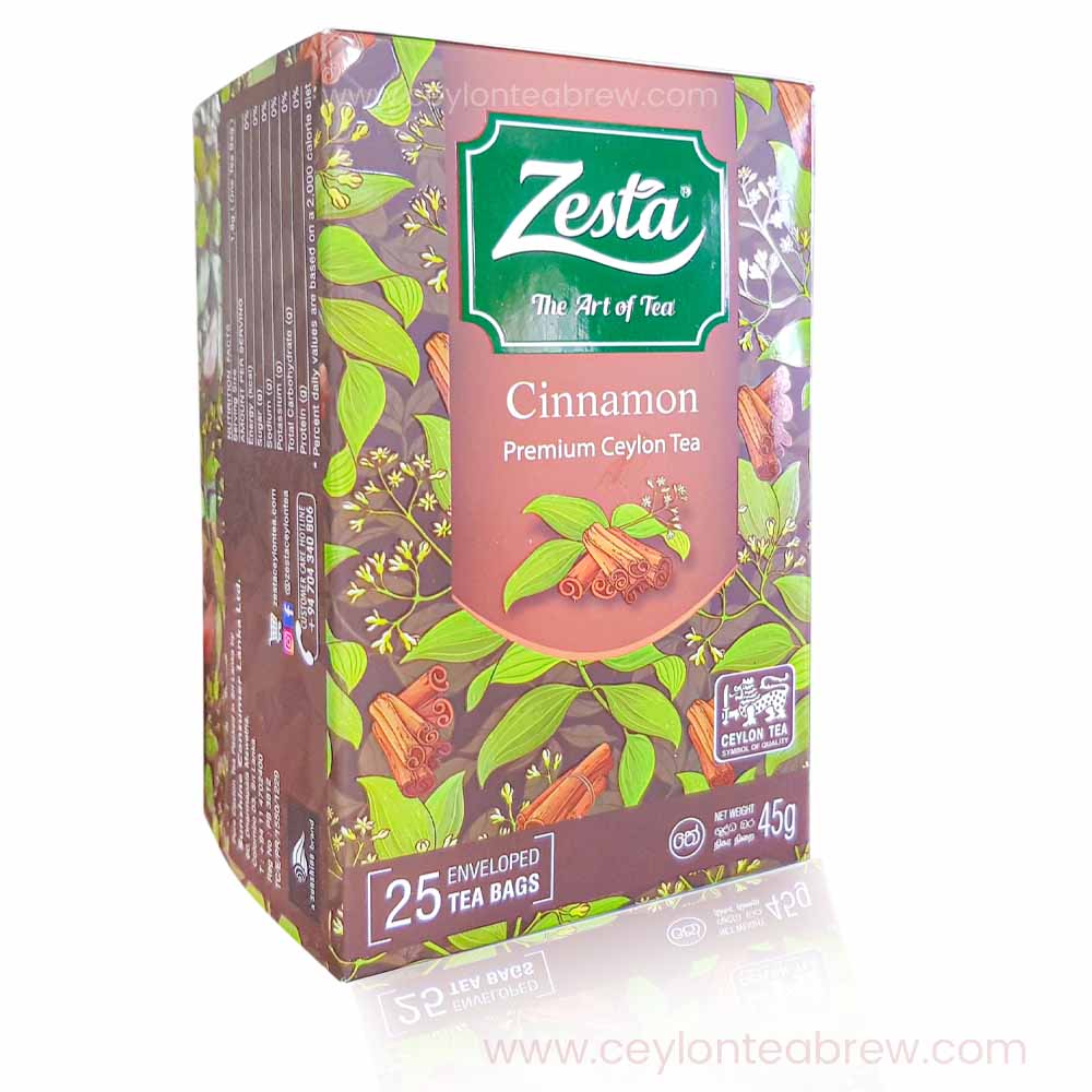 Zesta Ceylon Pure organic Cinnamon tea bags