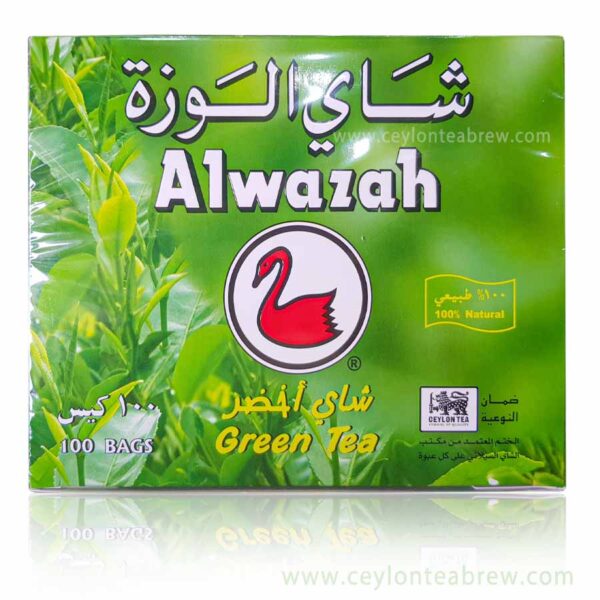 Alwazah Ceylon Pure green tea bags 200g