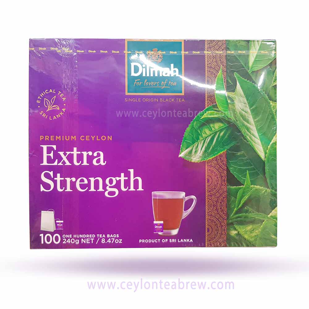 Dilmah Ceylon Extra strength black tea bags 100g 3