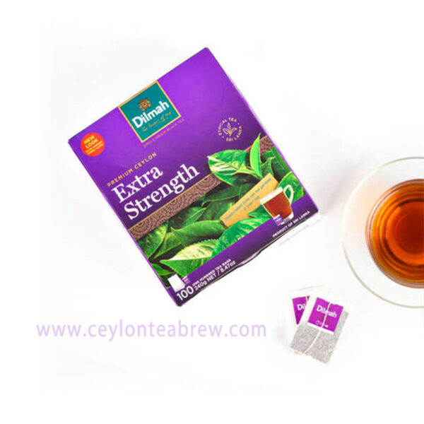 Dilmah Ceylon ACExtra strength black tea bags 100g