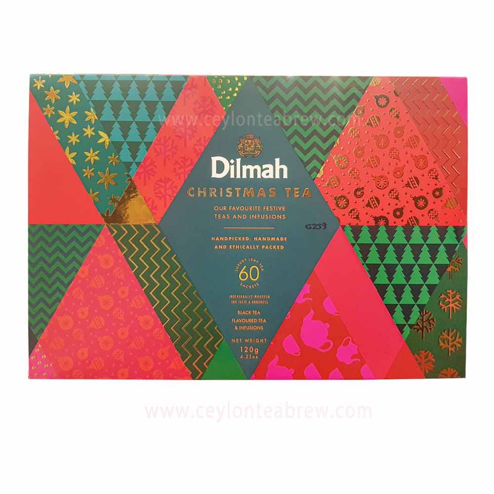 Dilmah Luxury black tea 60 Sachets Christmas gift tea