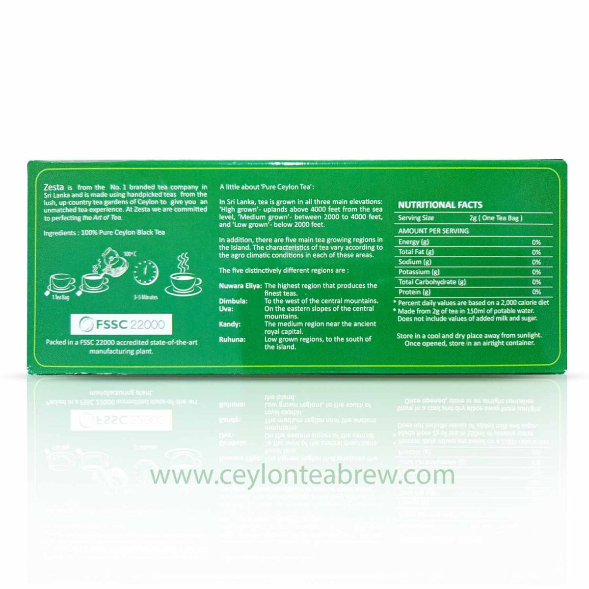Jones tea black tea bags