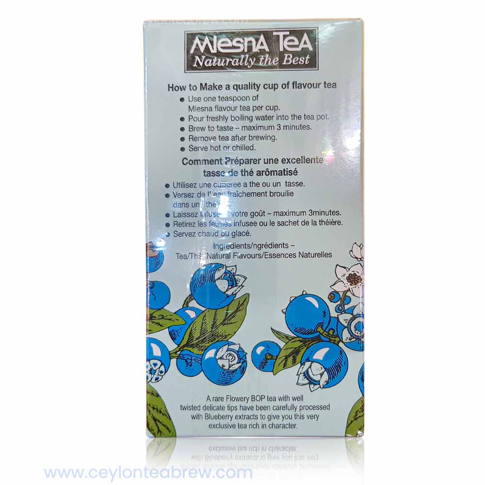 Mlesna Blueberry BOP leaf tea 4