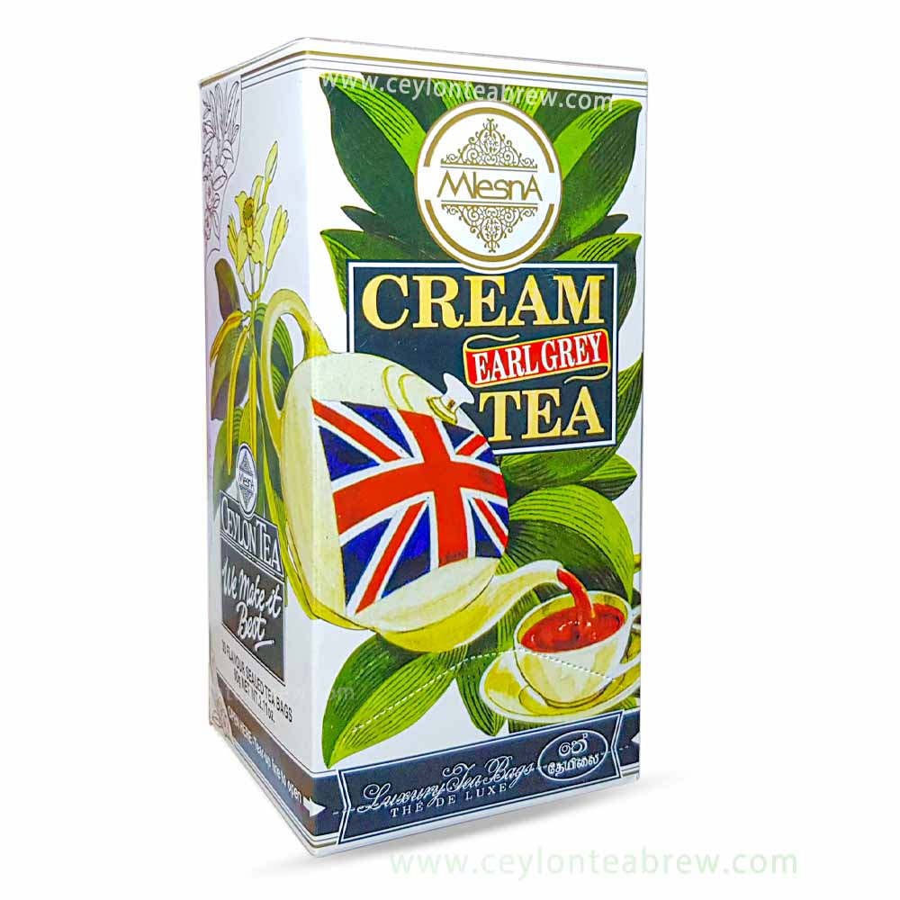 Mlesna Ceylon Cream earl grey tea bags