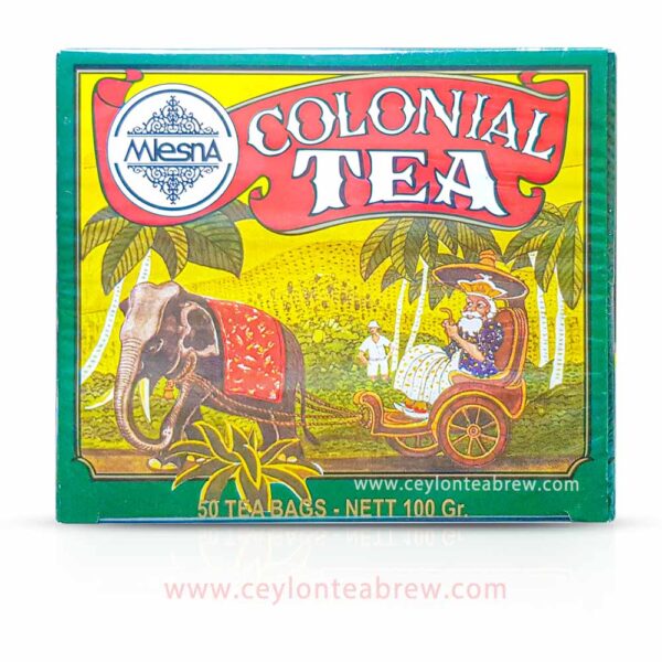 Mlesna Ceylon colonial black tea 100 bags