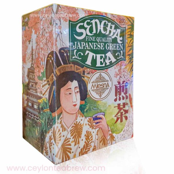 Mlesna Sencha fine quality Japanese Green leaf tea 2