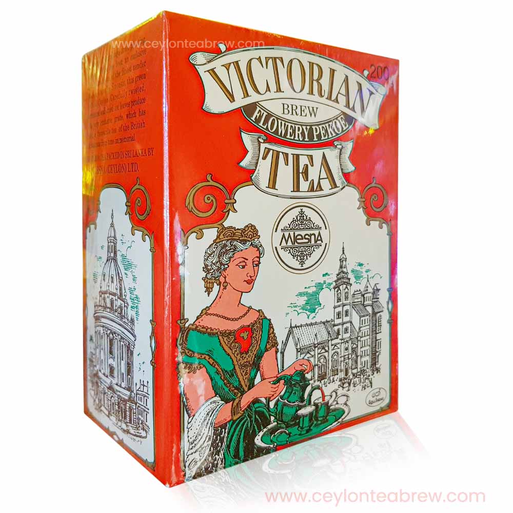 Mlesna Victorian Brew flowery pekoe leaf tea