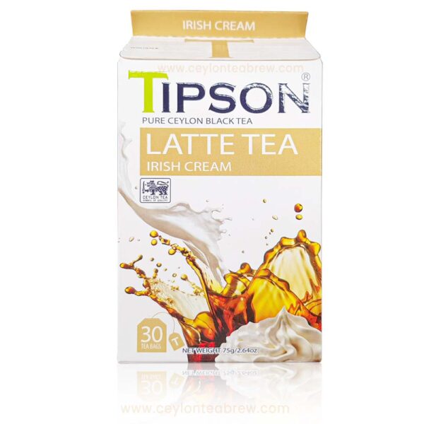 Tipson Ceylon black tea Latte tea Irish cream tea