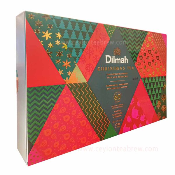 Dilmah Luxury black tea 60 Sachets Christmas gift tea