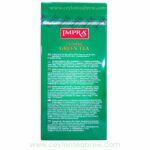 Impra Ceylon Natural Jasmine flavored green tea big leaf tea