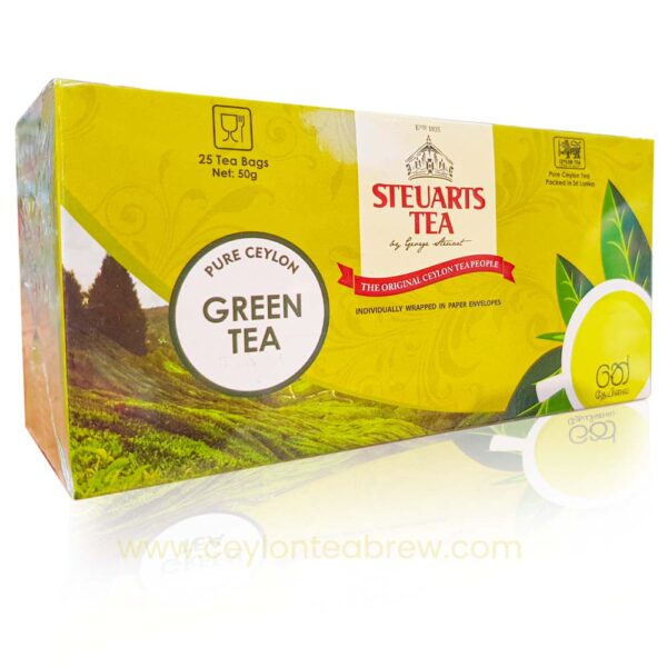 steuarts Ceylon green tea bags