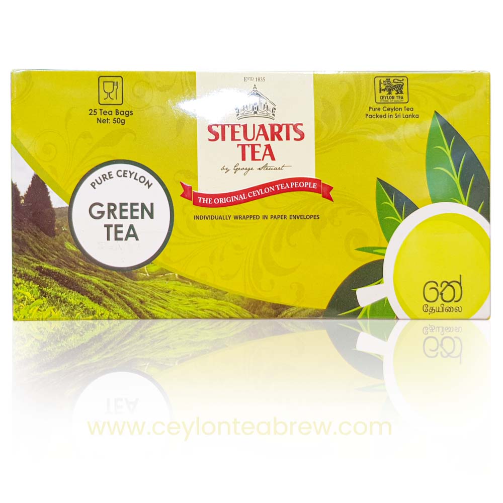 steuarts Ceylon green tea bags