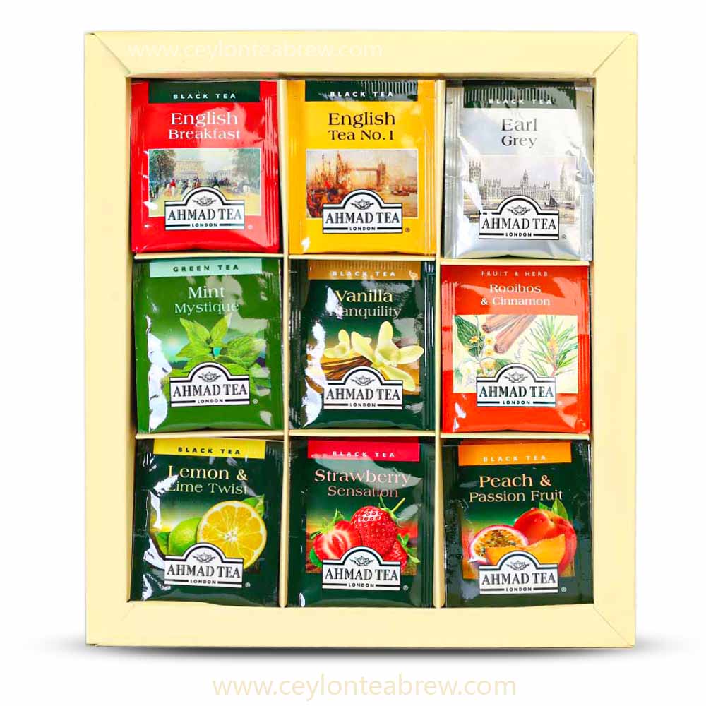 Ahmed tea London Ceylon tea bags gift pack 1