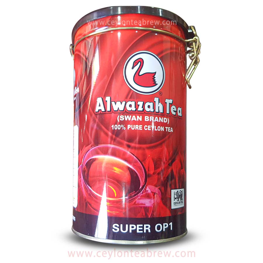 Alwazah Ceylon pure black leaf tea super OP1