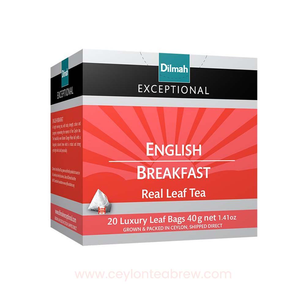 Dilmah Exceptional English breakfast leaf tea bags 2