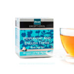 Dilmah Exceptional Peppermint and English toffee luxury leaf tea bags