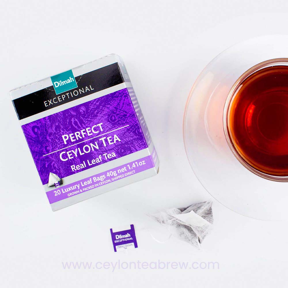 Dilmah Exceptional perfect ceylon tea luxury leaf tea bags