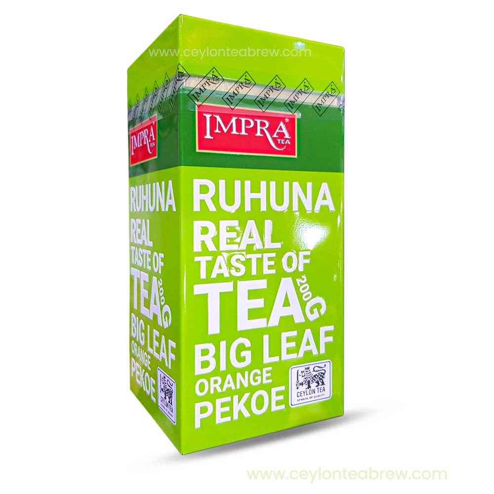 Impra Ceylon Ruhuna Big leaf orange pekoe tea 200g