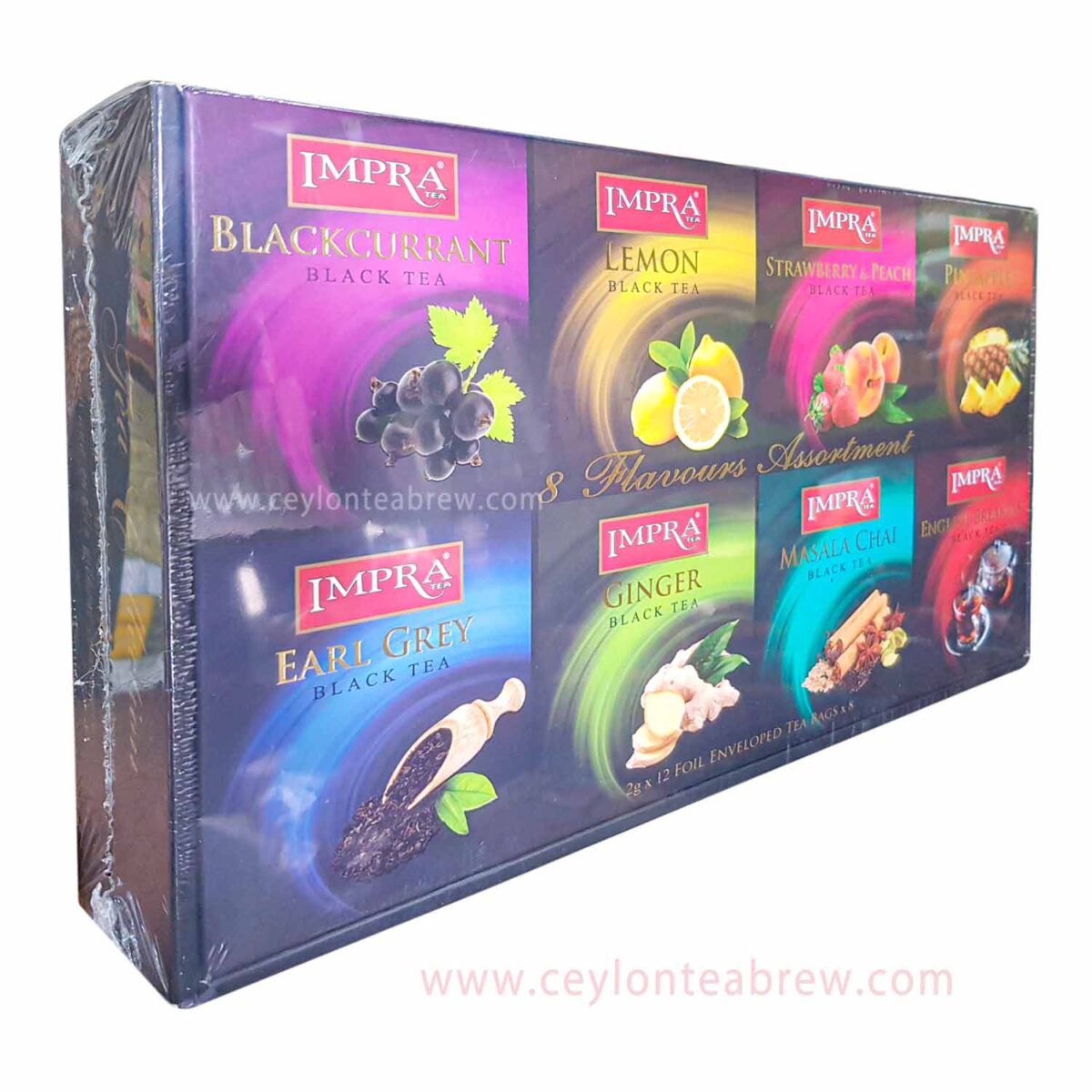 Impra Ceylon multi tea flavors gift assortment tea bags