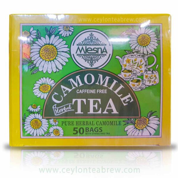 Mlesna Camomile caffeine free tea bags