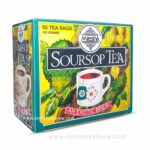 Mlesna Ceylon Ceylon black tea bags with natural Soursop extracts Exotic brew