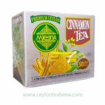 Mlesna Ceylon black tea with natural cinnamon extracts 50 tea bags