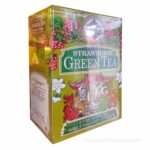 Mlesna Ceylon Green leaf tea with Natural Strawberry extracts