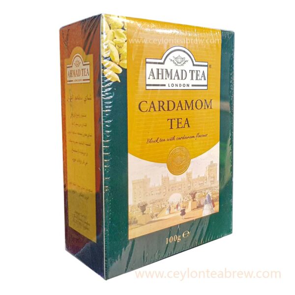 Ahmed Tea London Ceylon black leaf tea with cardamom extracts