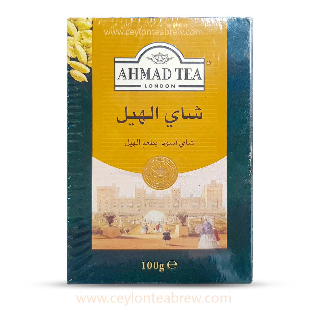 Ahmed Tea London Ceylon black leaf tea with cardamom extracts