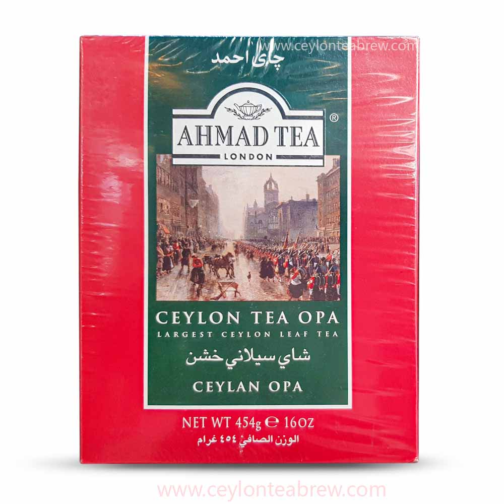 Ahmed Tea London Ceylon leaf tea black OPA