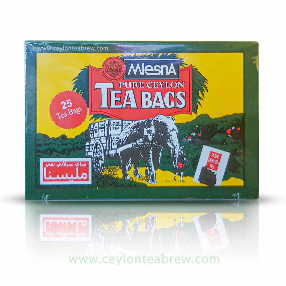 Mlesna Ceylon pure Black tea bags 50g