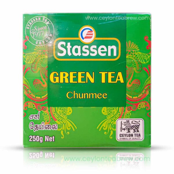 Statessen Ceylon organic Chunmee Pure green leaf tea